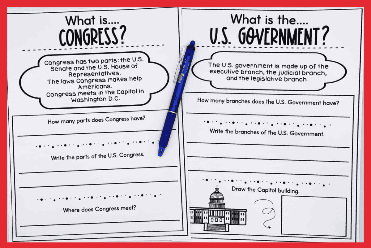 Free What Is Government Worksheet For Elementary Students What Is The U S Government Worksheets Reading Comprehension Worksheets Library