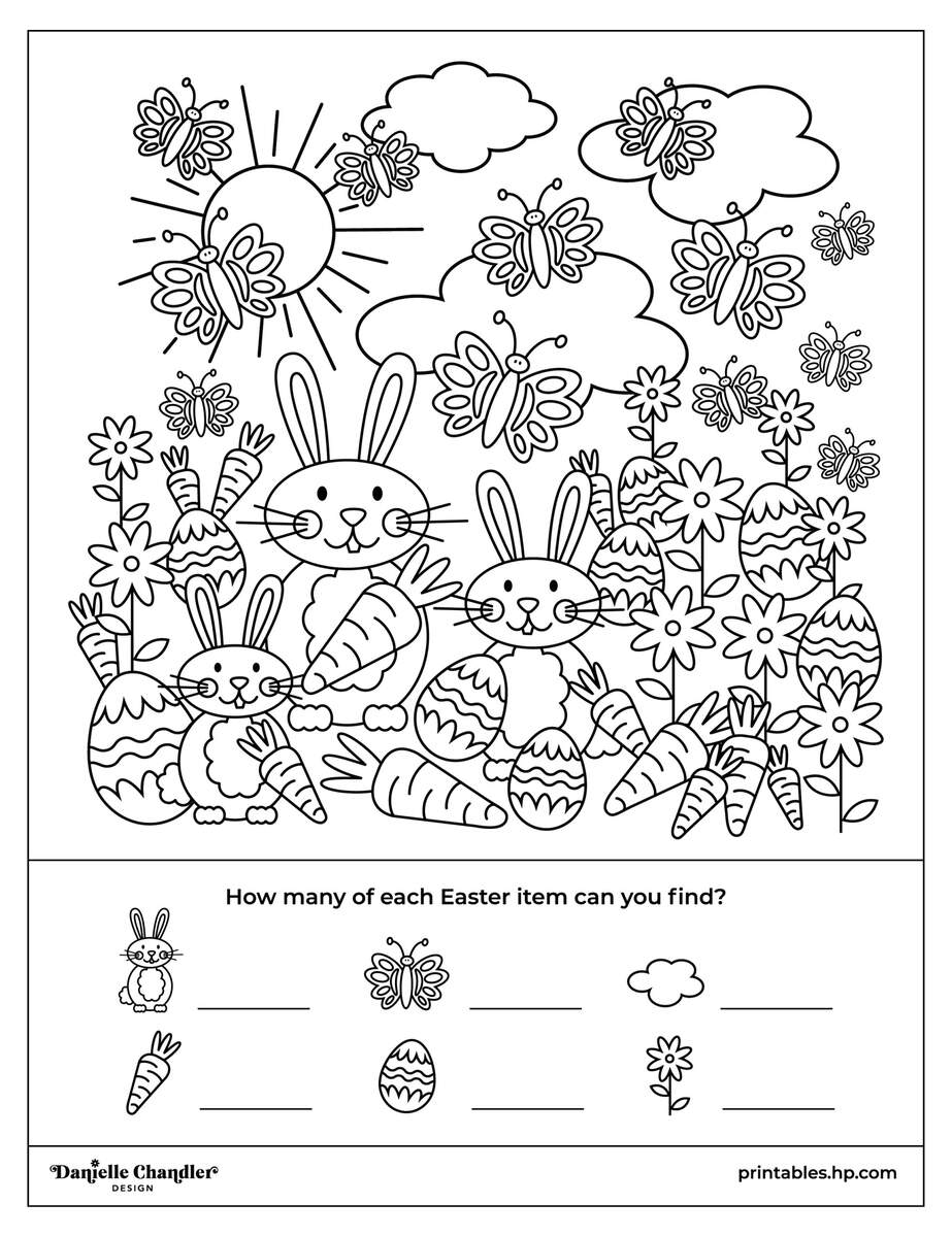 Find The Hidden Rabbits LoveToTeach