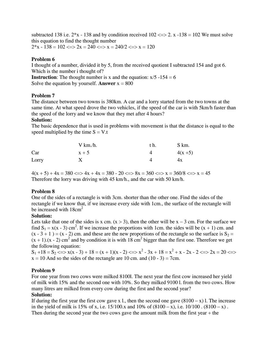 HW 10 Quadratic Word Problems KEY 1 Pdf Course Hero Worksheets Library