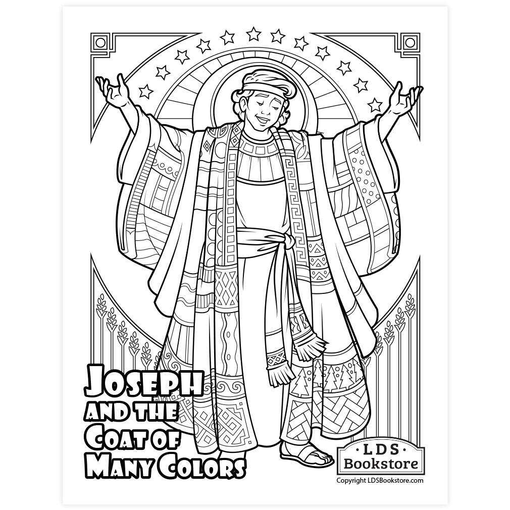 Joseph S Colorful Coat Craft Sunday School Activity Kids Church Craft Bible Verse Coloring Wheel Printable Craft Story Of Joseph Etsy