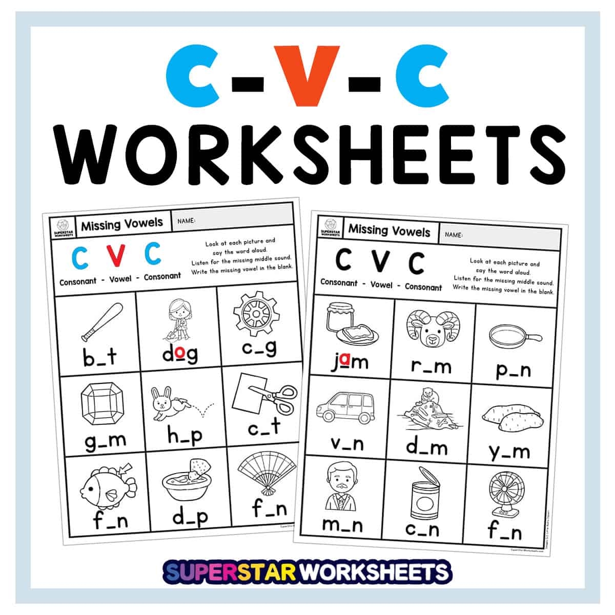 CV CVC CCVC CVCC RHYMES And MINIMAL PAIRS Made By Teachers