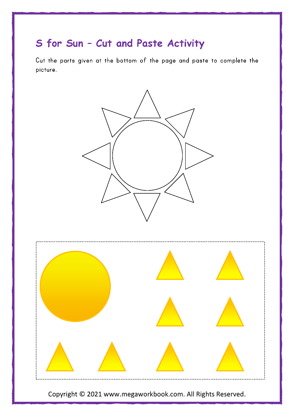 Letter S Free Worksheets TeachersMag