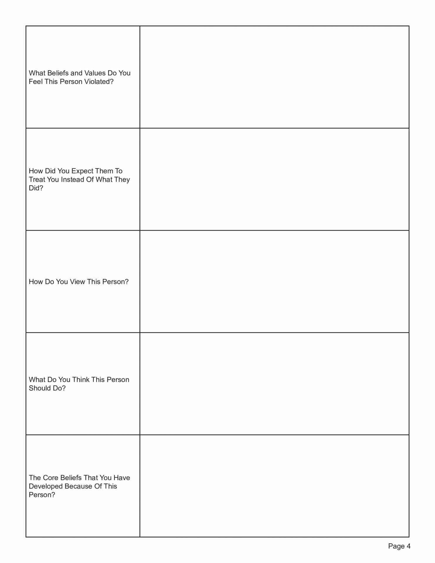 Free Resentments Worksheet Download Free Resentments Worksheet Png Images Free Worksheets On Clipart Library