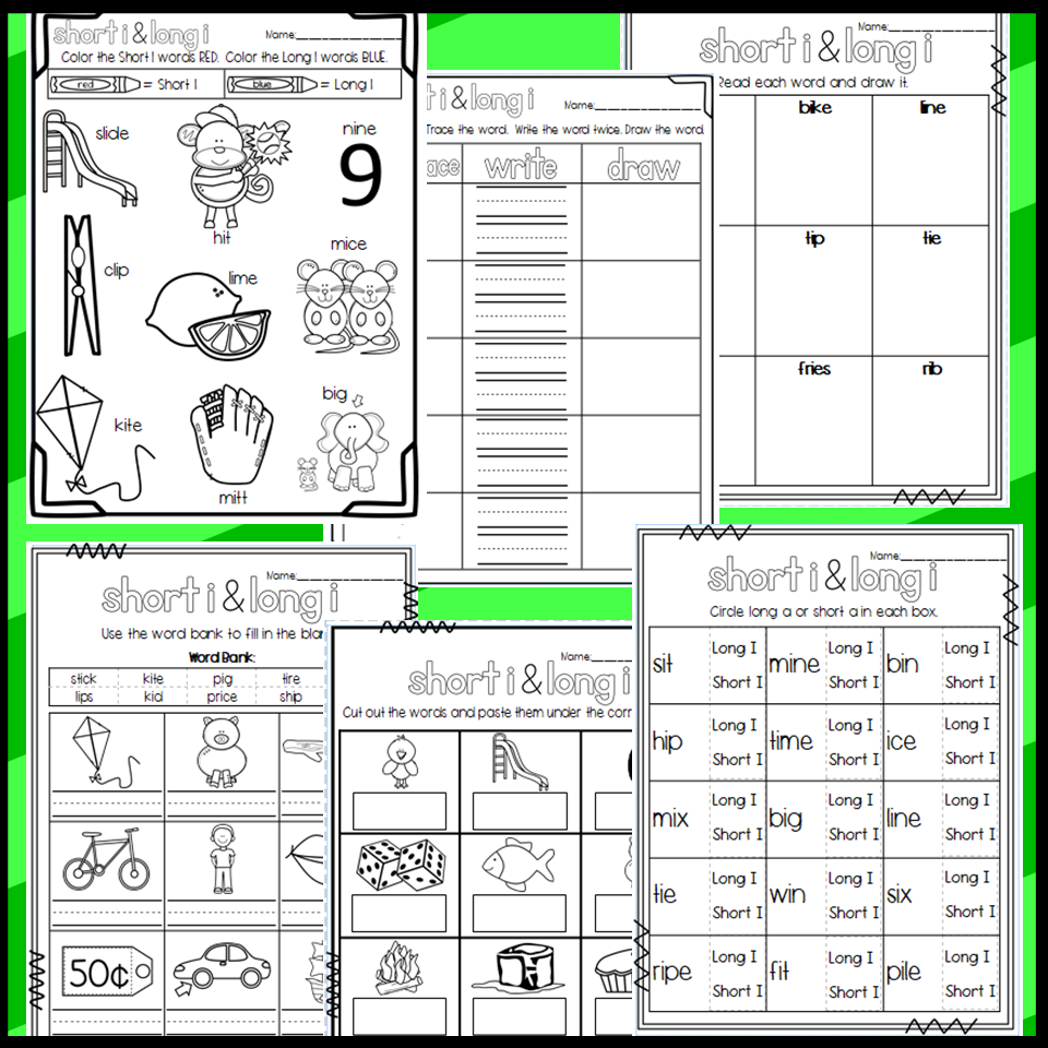 Free Preschool Long Or Short Worksheet