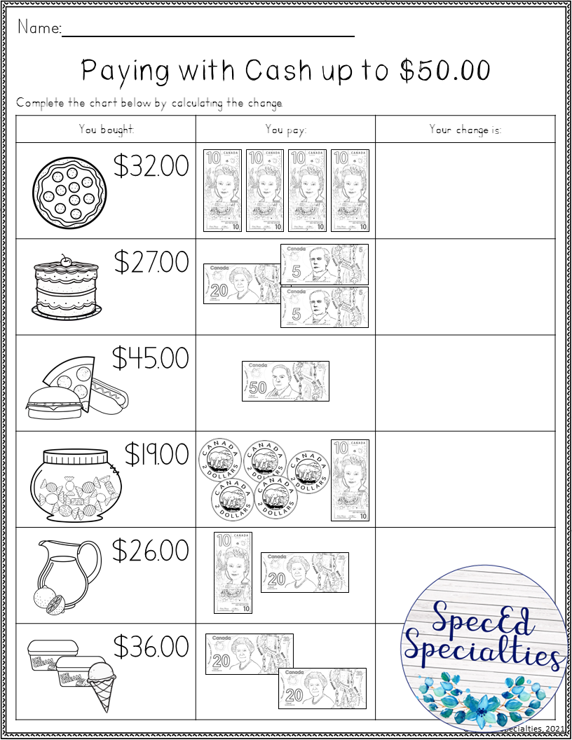 2nd Grade Money Worksheets Up To 2