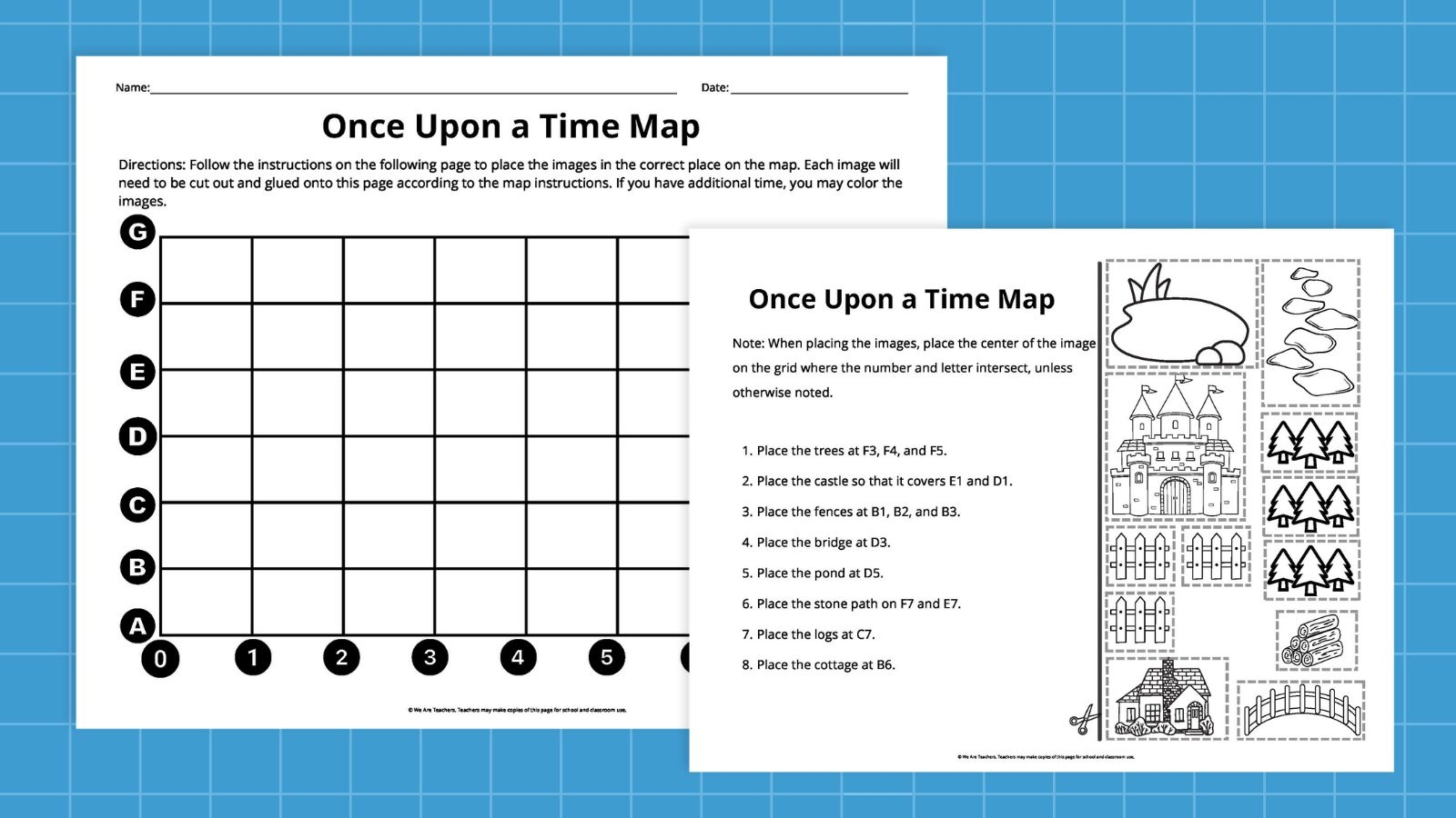 Map Skills Worksheets Free Printable Bundle
