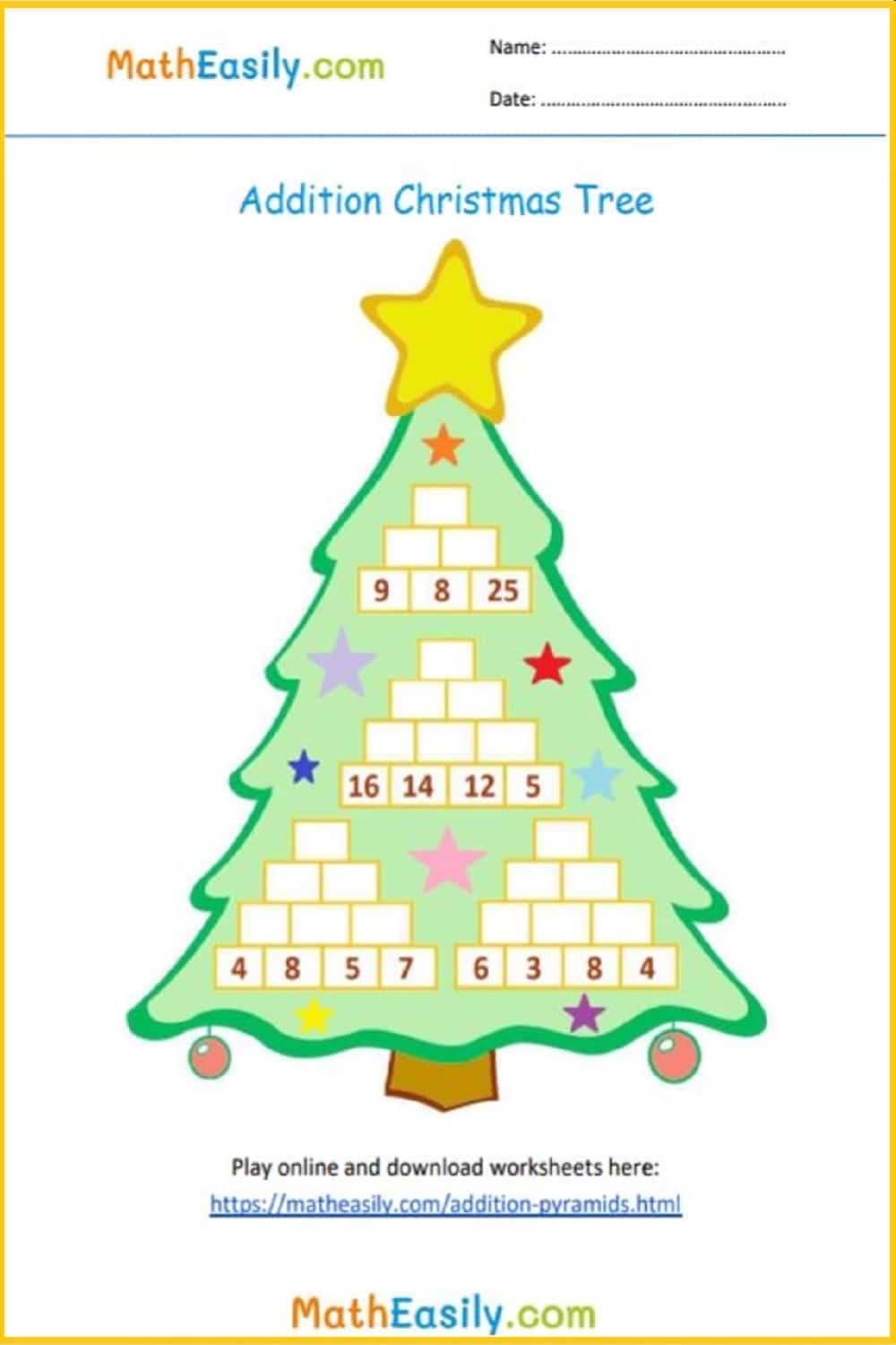 Math Christmas Worksheets PDF Free Download Math Christmas Worksheets PDF Free Download