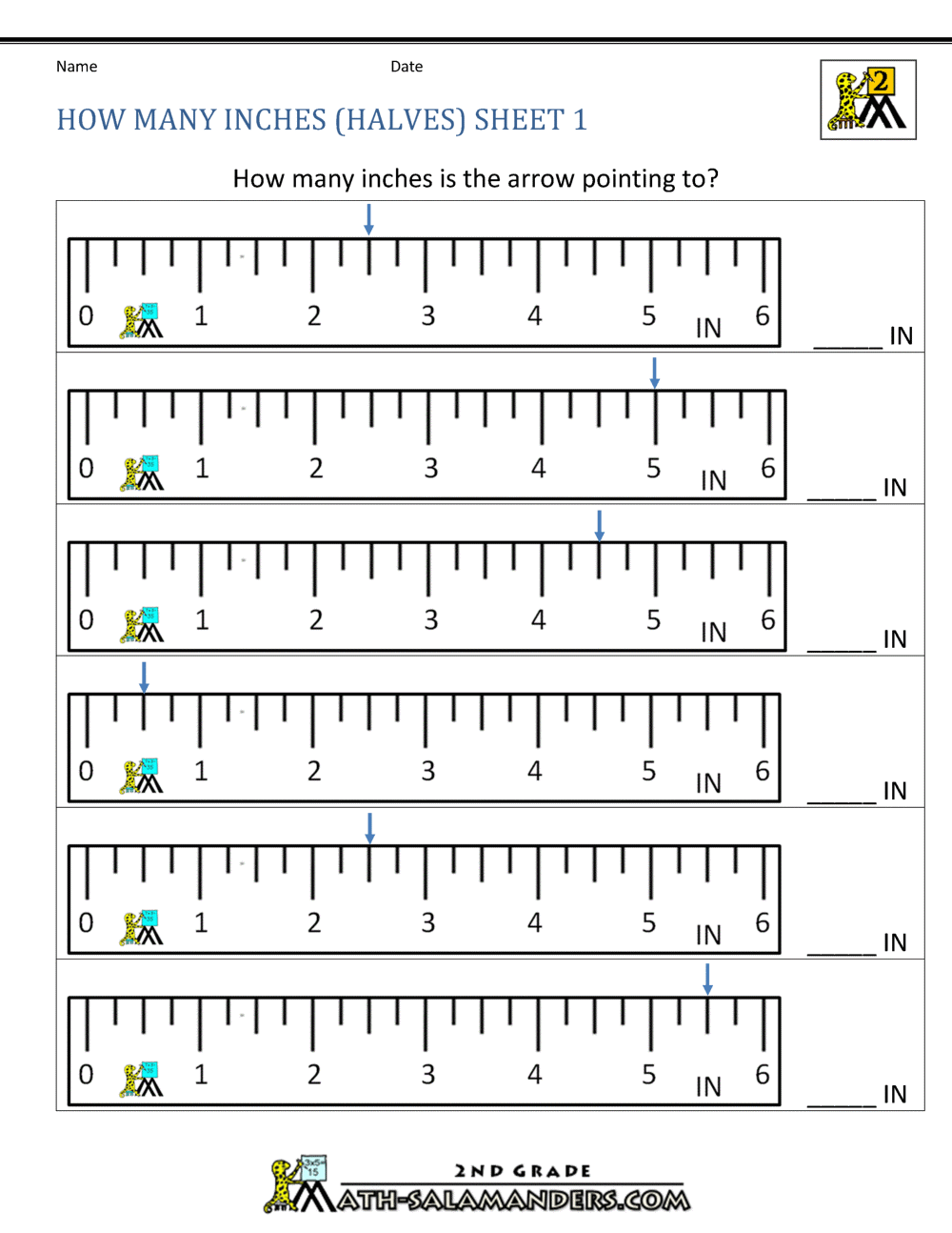 FREE Printable Measurement Kindergarten Worksheets