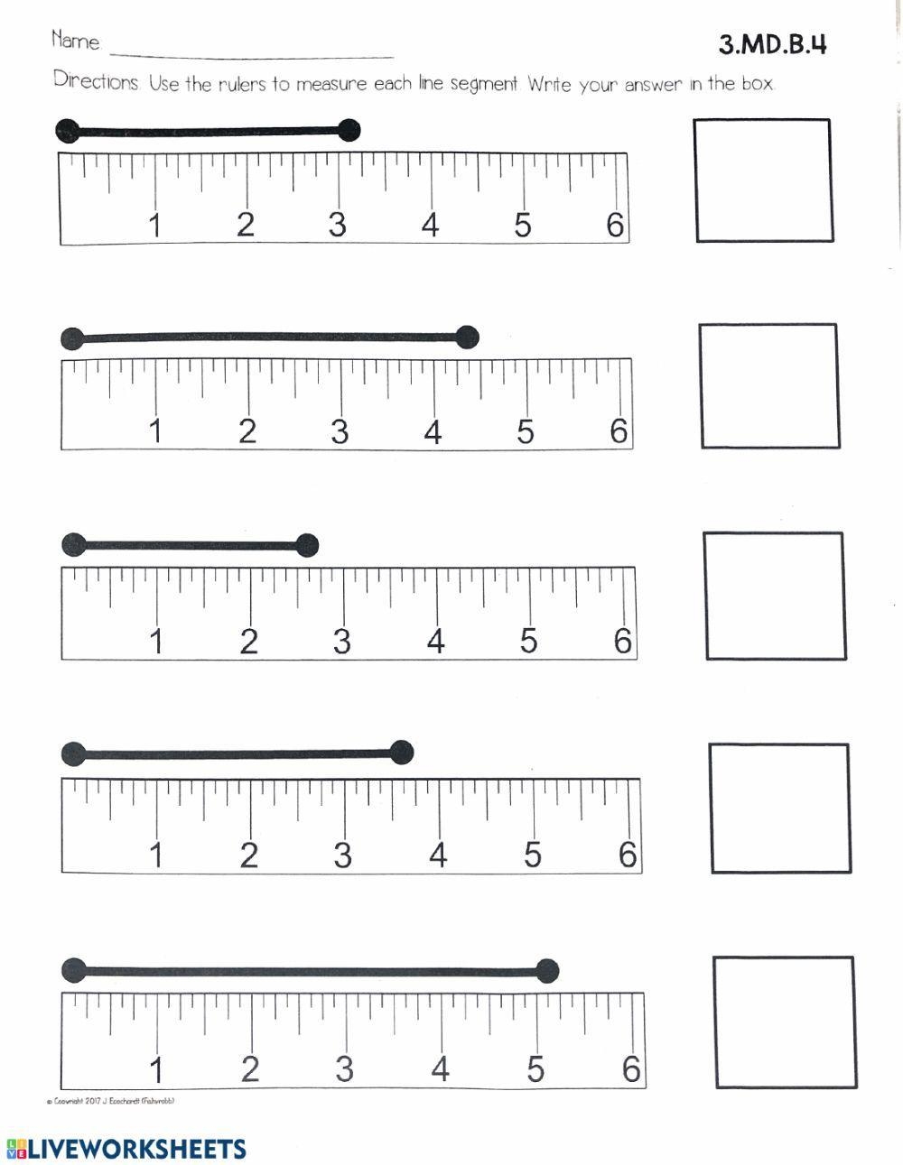 Measuring To The Nearest Inch Worksheet Printable Activities For Precision Learning No Prep Measurement Ashleigh S Education Journey