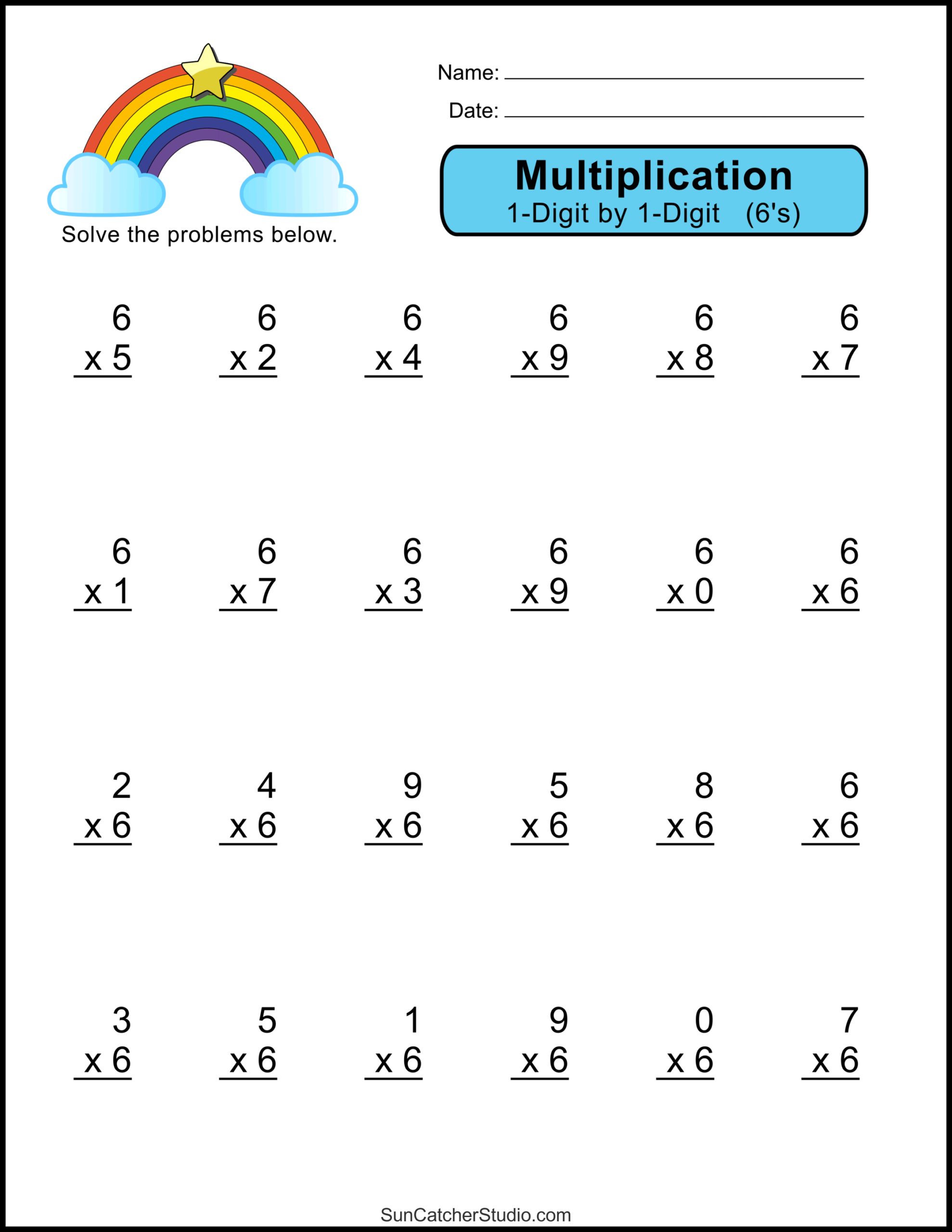 Multiplication Facts 0 5 Worksheets Worsheets Library Worksheets Library Worksheets Library