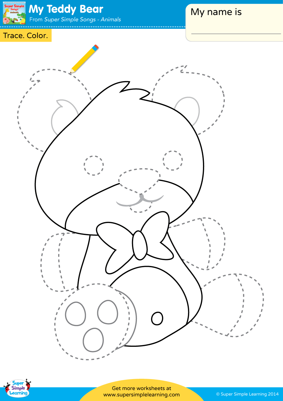 Teddy Bear Printable Activities Mamas Learning Corner