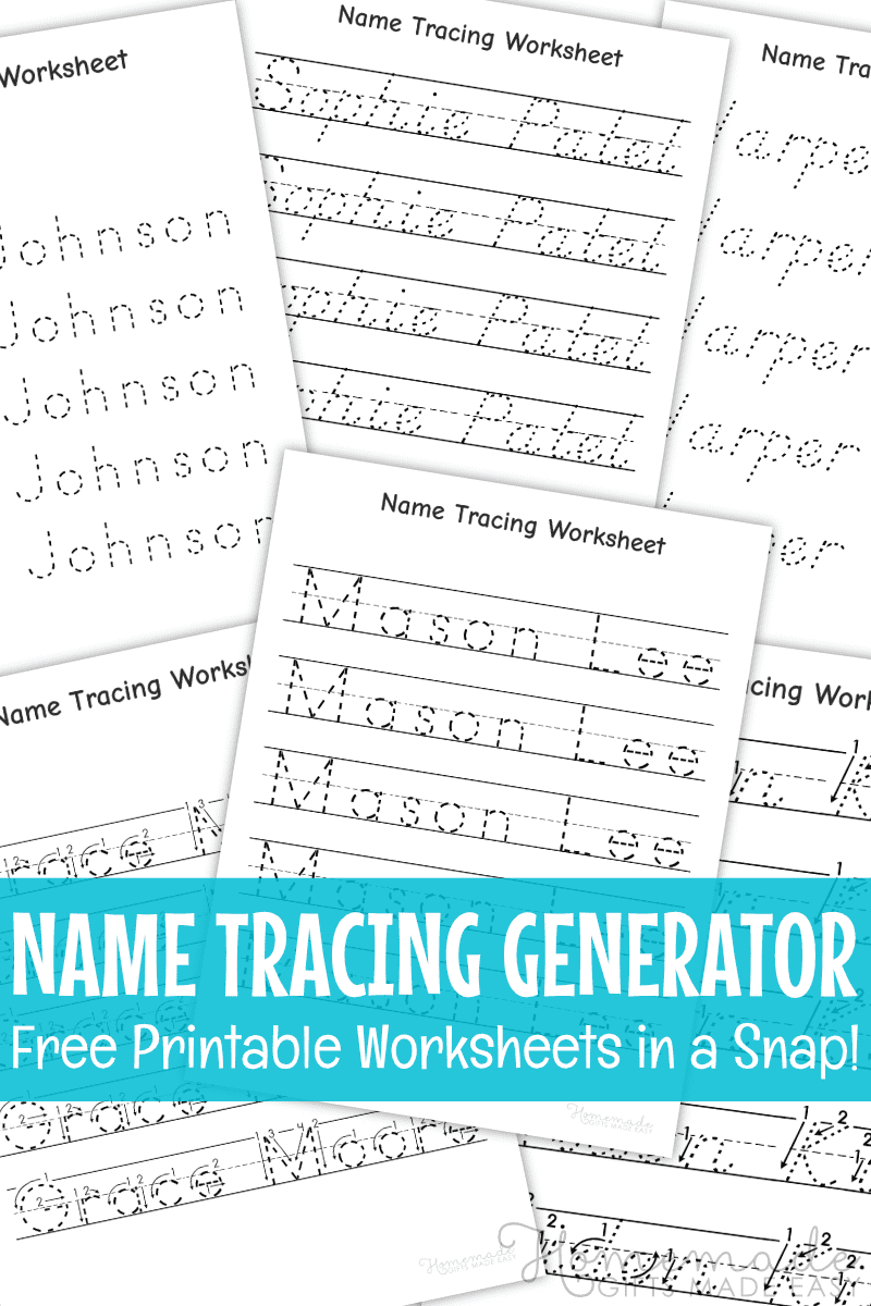32 Free Blank Name Tracing Worksheets Teach Prints