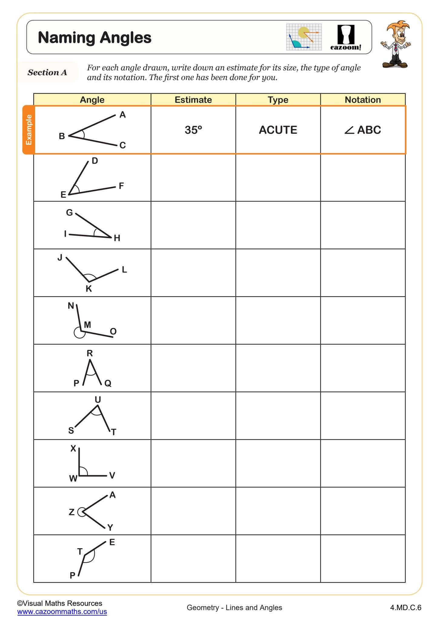 4th Grade Geometry