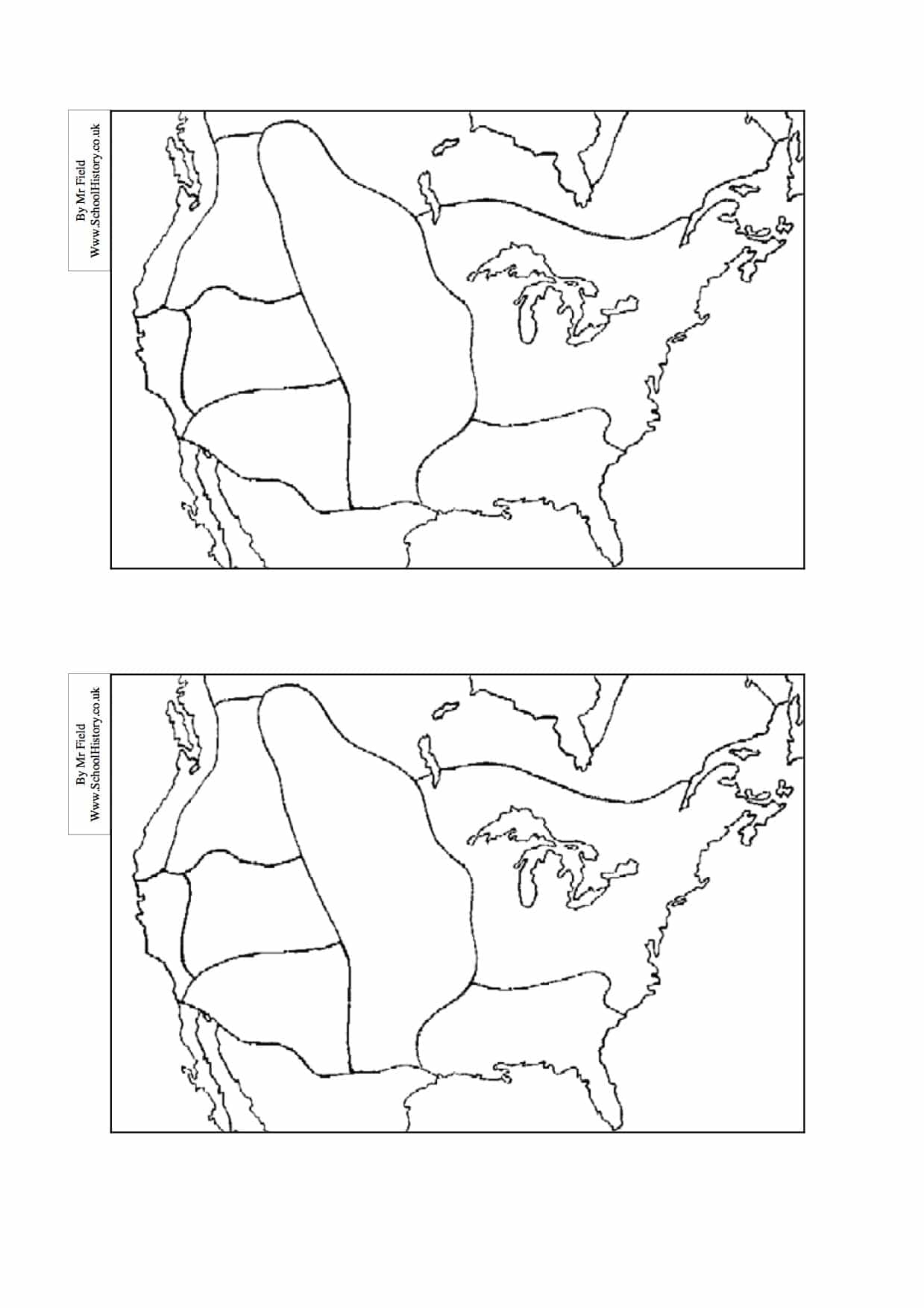 Native American Maps Blank Map Worksheet Worksheets Library