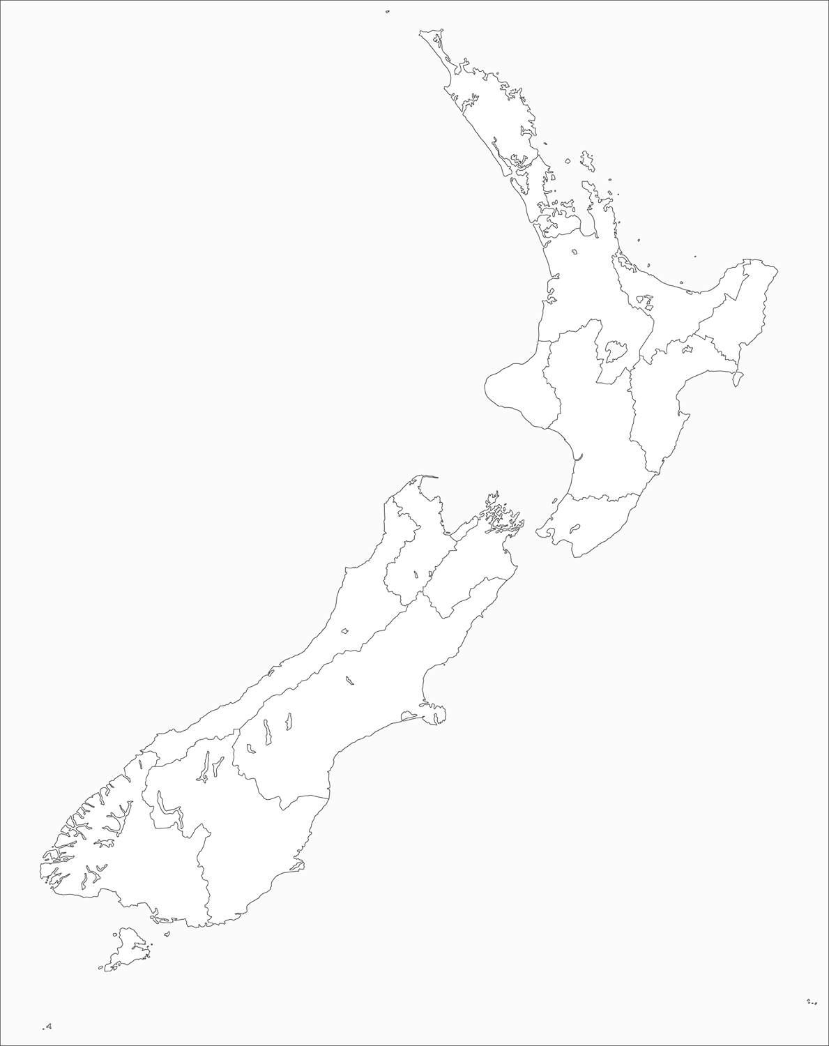 Flag Of New Zealand Coloring Page Free Printable