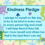 Ocean Themed Kindness Pledge Poster The Kinder Corner