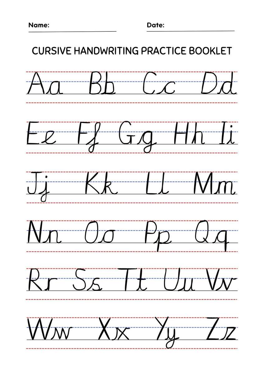Handwriting Worksheet Maker