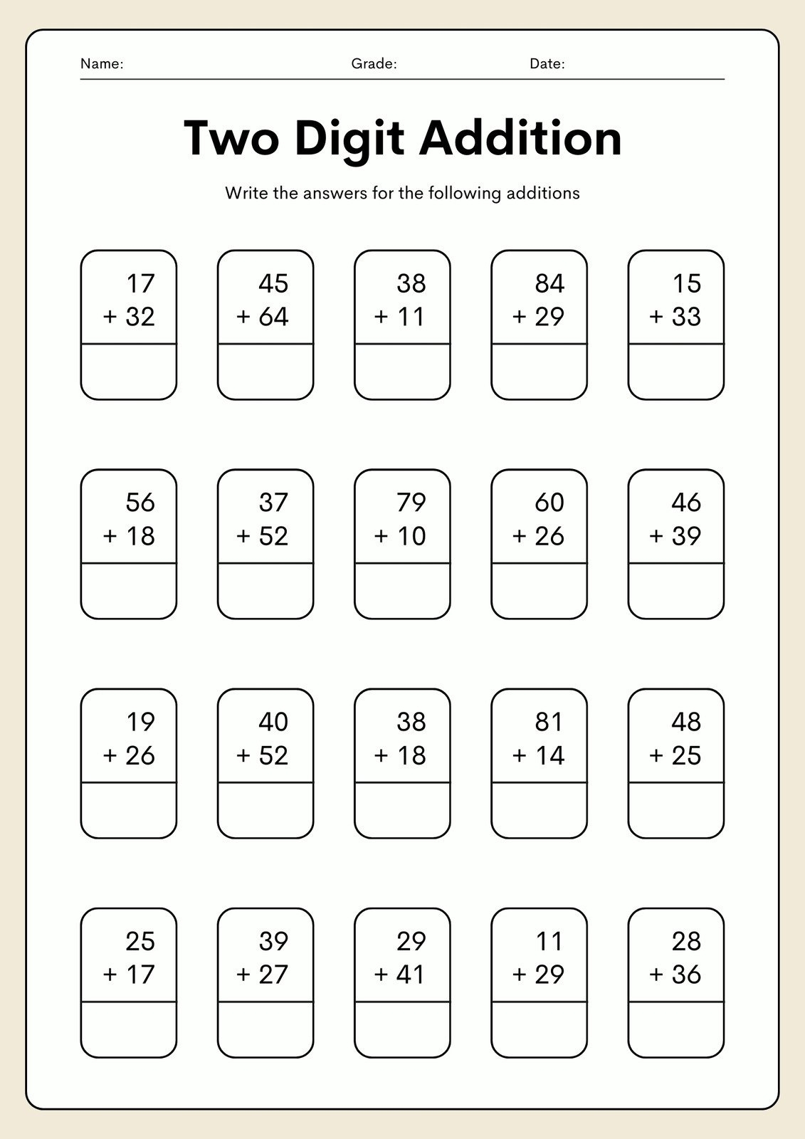 1st Grade Worksheets Free PDFs And Printer Friendly Pages