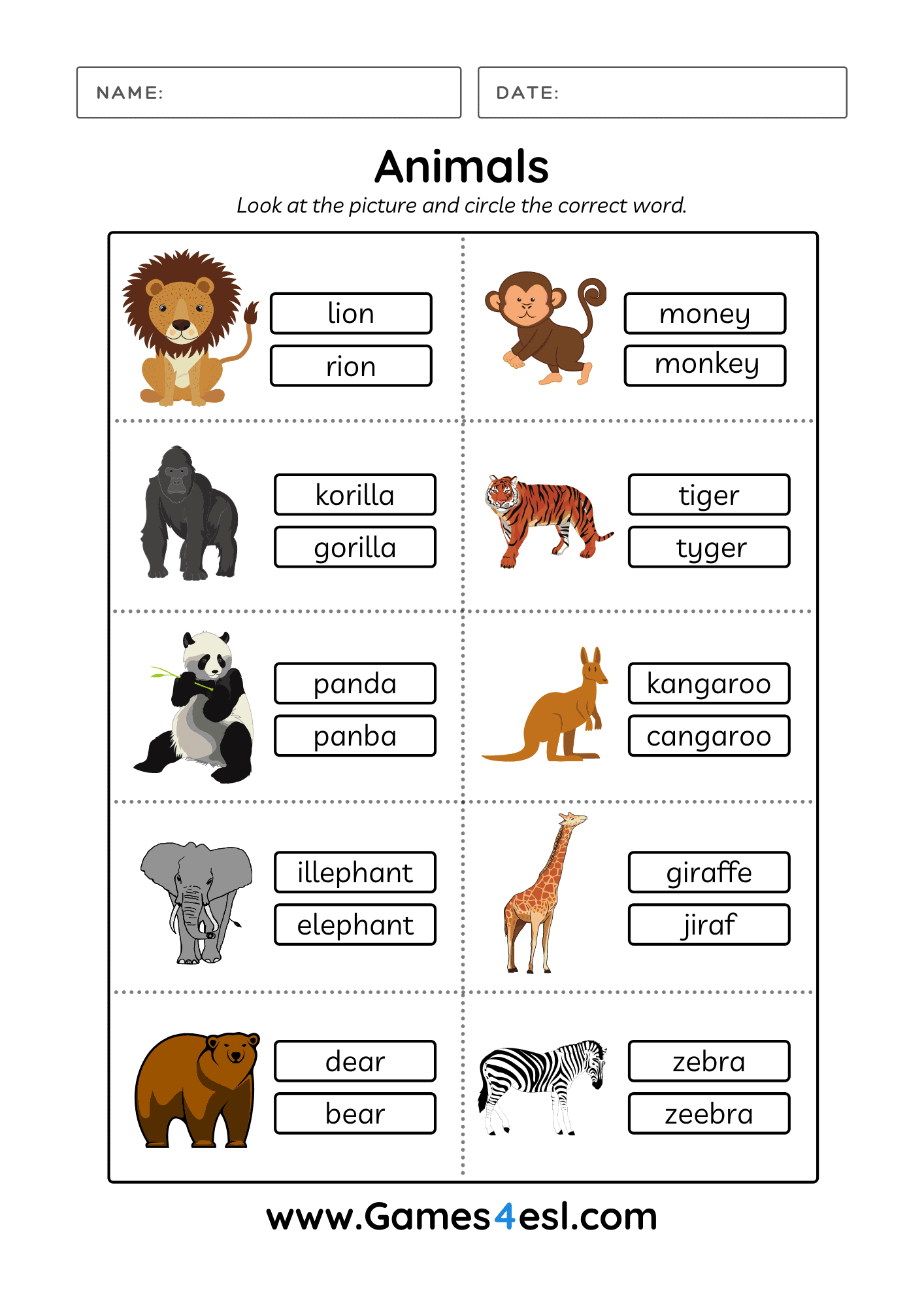 2024 Free Printable Service Dog