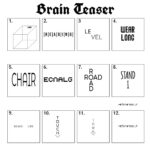 Printable Brain Games For Seniors Free Printable Party Favors
