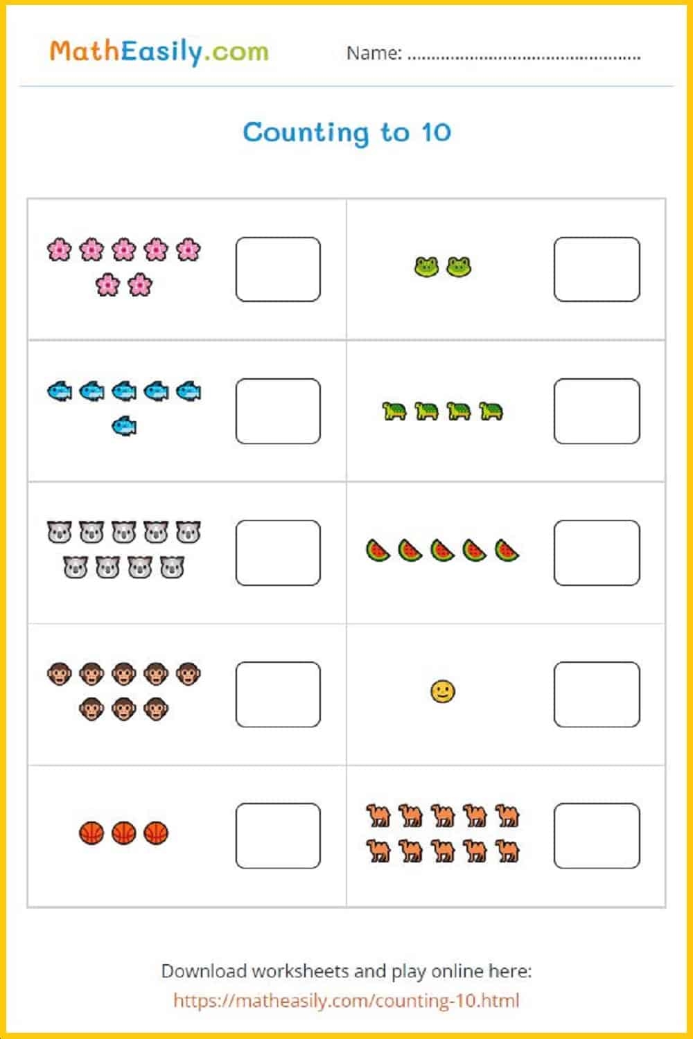 Kindergarten Math Number Sense Worksheets Writing Numbers 1 To 20 Miss Kindergarten
