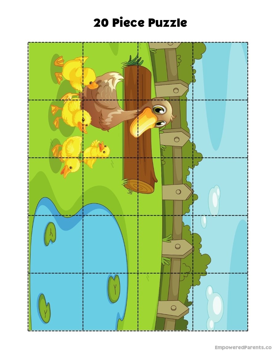 Printable Puzzles For Toddlers And Preschoolers PDF Empowered Parents Worksheet For Kids Education Puzzle Game Children Activity Stock Vector Image Art Alamy