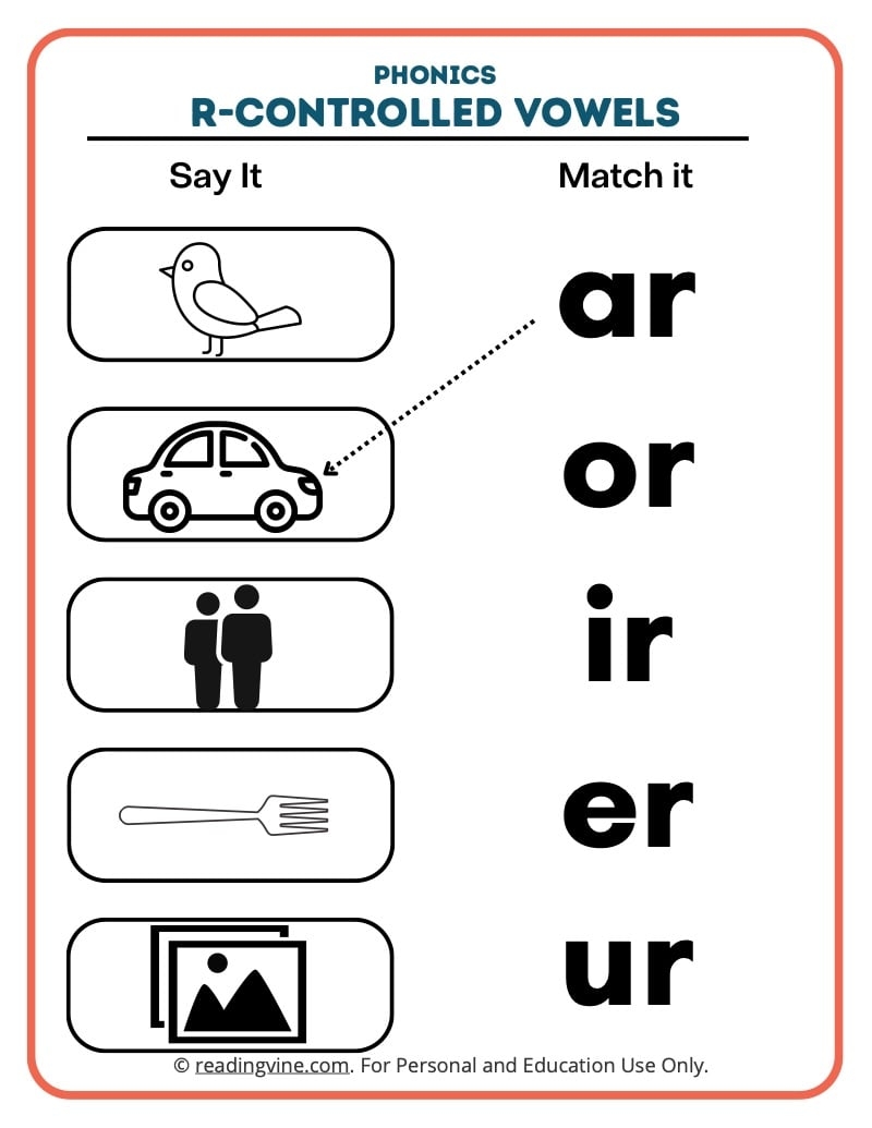 R Controlled Vowels Worksheets ReadingVine R Controlled Vowels Superstar Worksheets