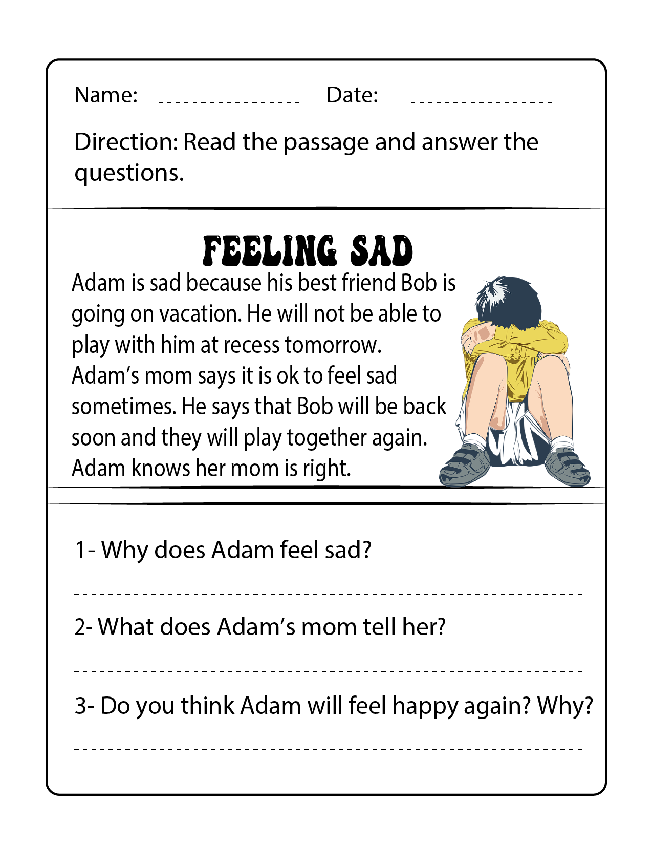 English For Kids Step By Step Reading Comprehension Worksheets Drago The Dragonfly