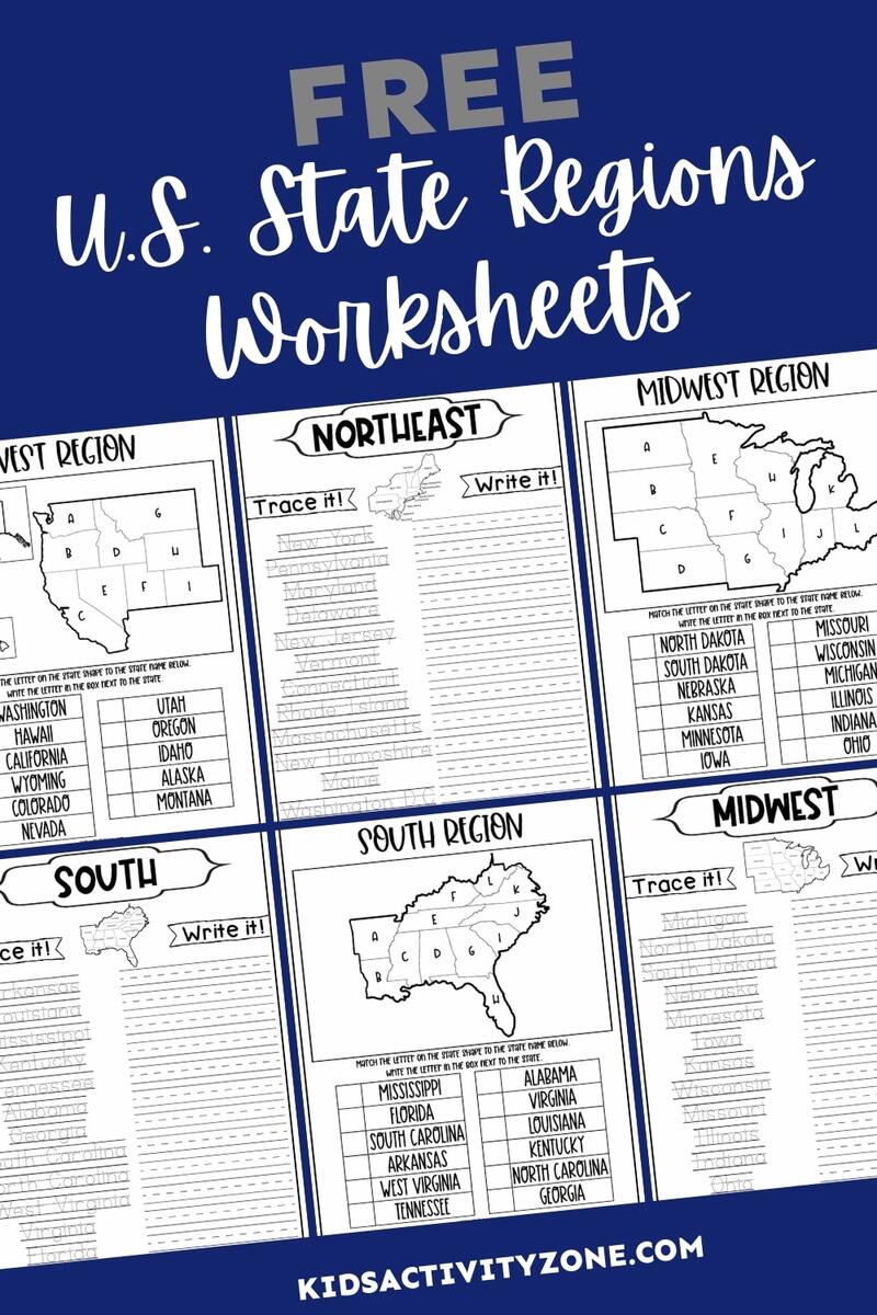 Regions Of The United States Worksheets Kids Activity Zone West Virginia Map Blank Outline Map 16 By 20 Inches Activities Included