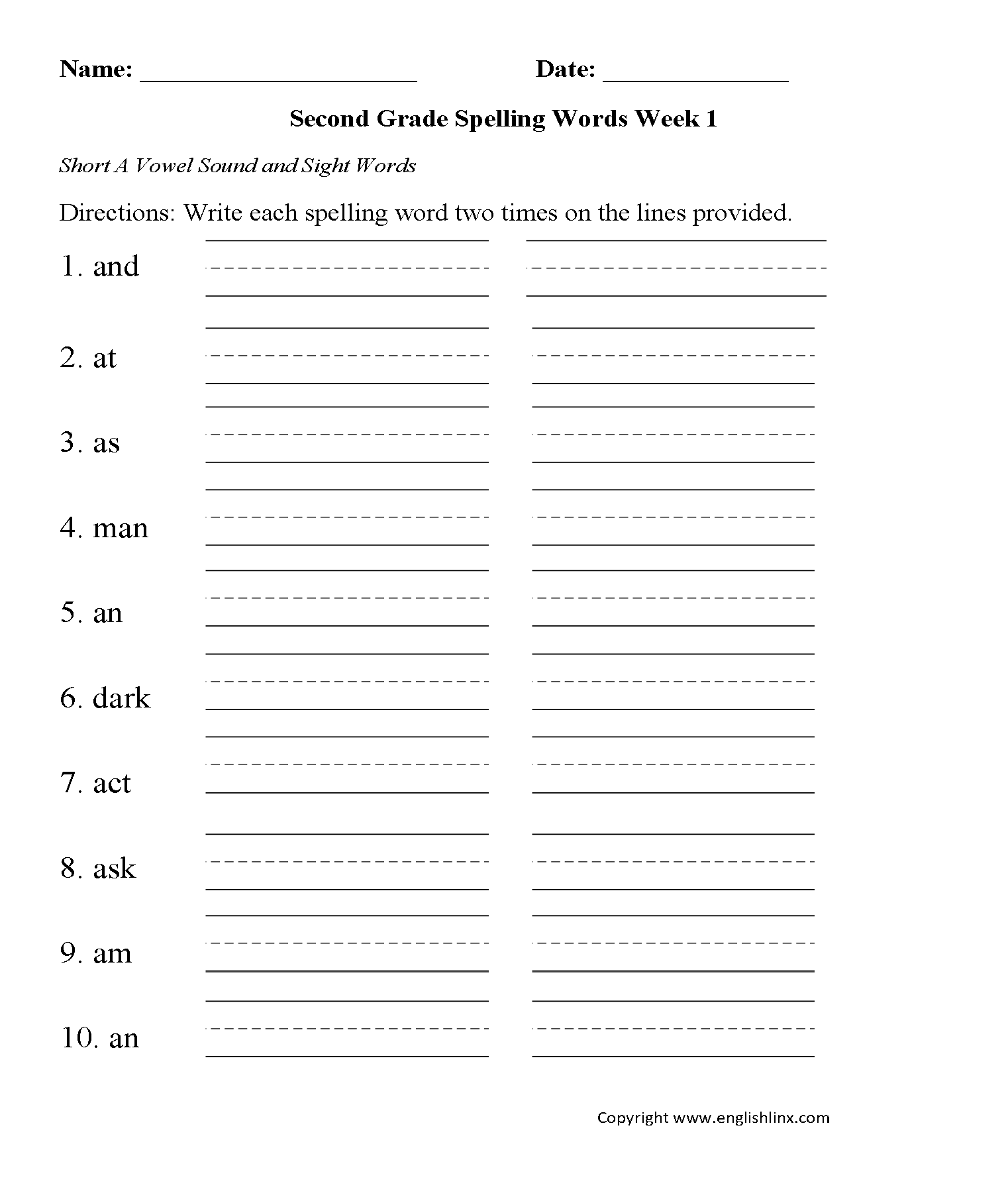 Wonders Second Grade Unit Three Week Four Printouts