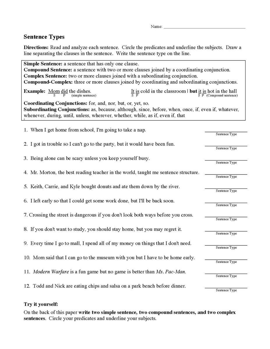Discover 8 Simple Complex Compound Sentences And Compound Sentences Ideas Sentences Compound Complex Sentence Complex Sentences And More