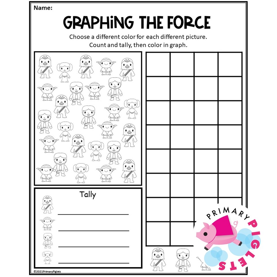 Star Wars Graphing Worksheets Made By Teachers Star Wars Printables Activities Brightly