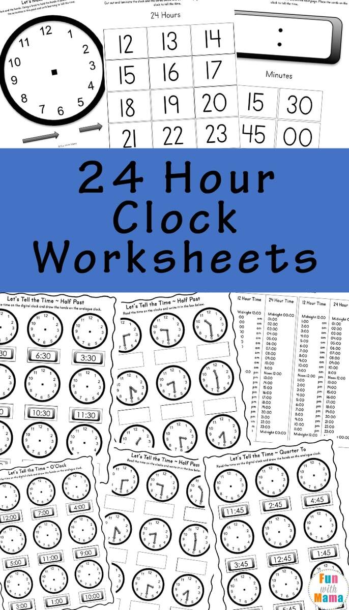Free Time Worksheet 24 Hour Clock Download Free Time Worksheet 24 Hour Clock Png Images Free Worksheets On Clipart Library