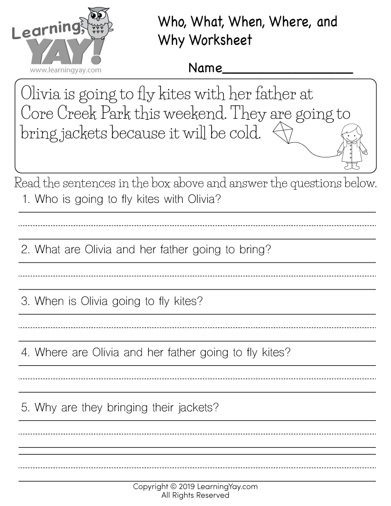 Free 5ws Worksheet Download Free 5ws Worksheet Png Images Free Worksheets On Clipart Library