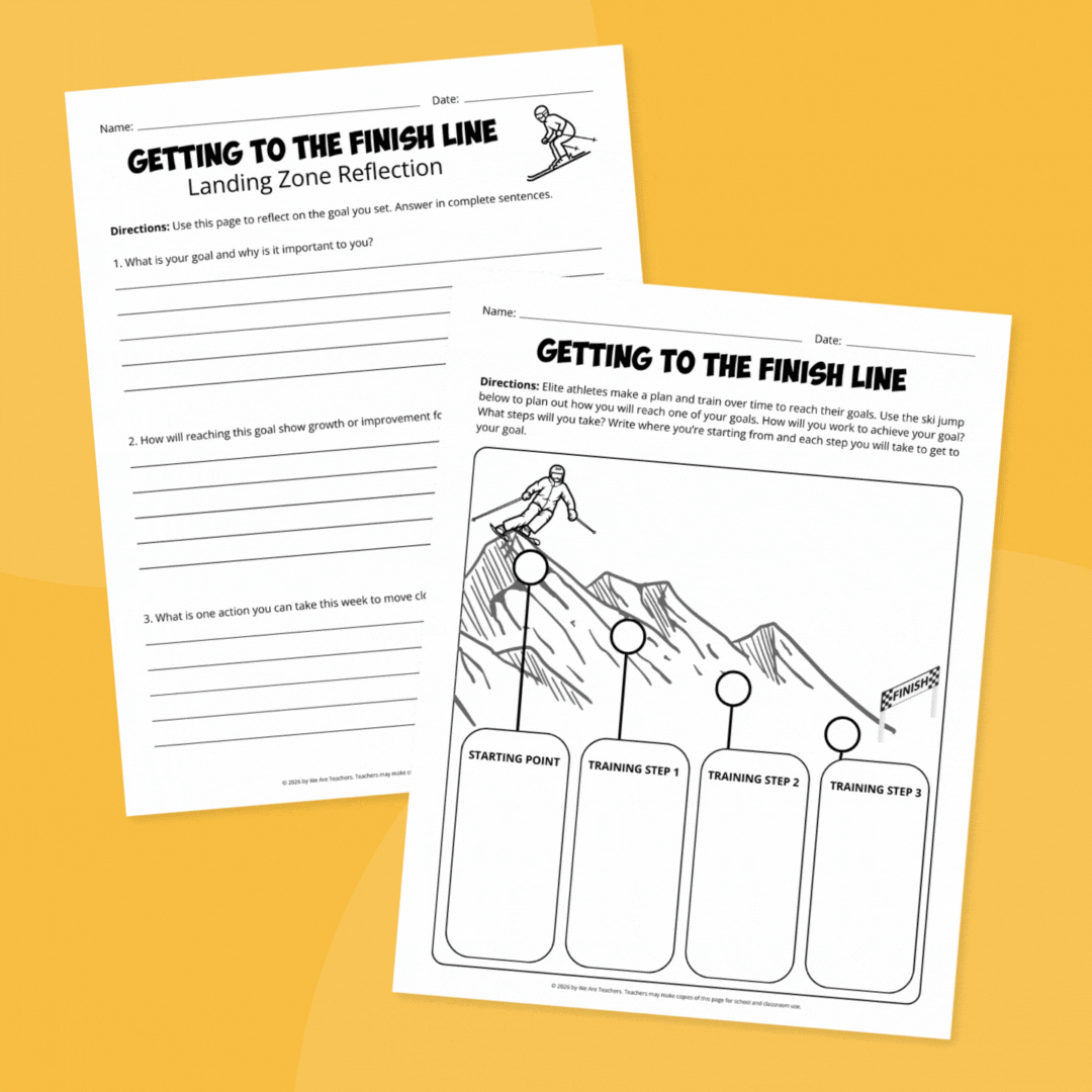 Winter Sports Worksheets Free Printable Bundle